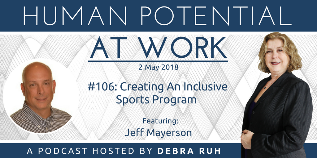 Episode Flyer for #106: Creating An Inclusive Sports Program
